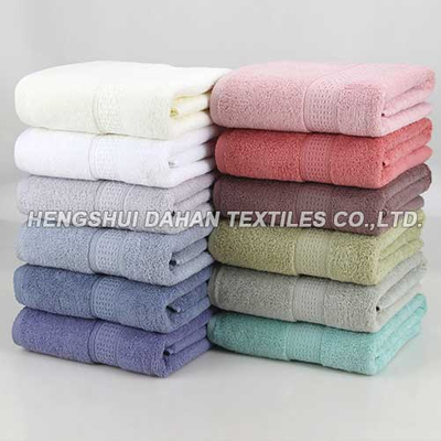 CT02 100%cotton solid color dobby terry towel.
