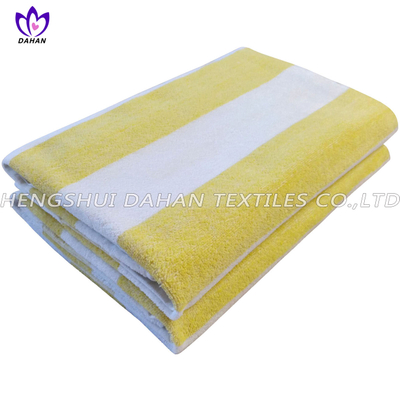 CT53 100%cotton plain color stripe bath towel. 