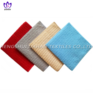 N561903-1 100%polyester plain colour mesh cloth microfiber towel 6 packs