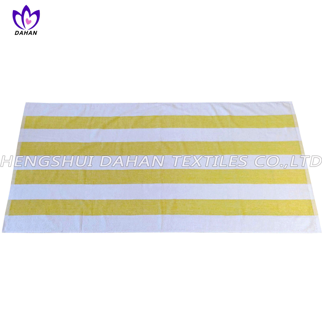CT53 100%cotton plain color stripe bath towel. 