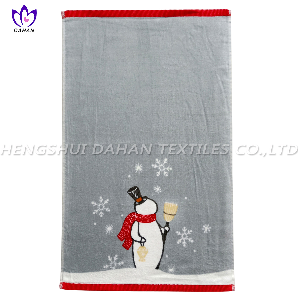 Printing cotton towel-Christmas series.