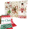 CT30 Christmas printing cotton towel
