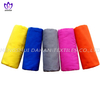 MS21 100% polyester pure color microfiber suede towel