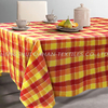 TP01~04 Polycotton yarn dyed grid table cloth.