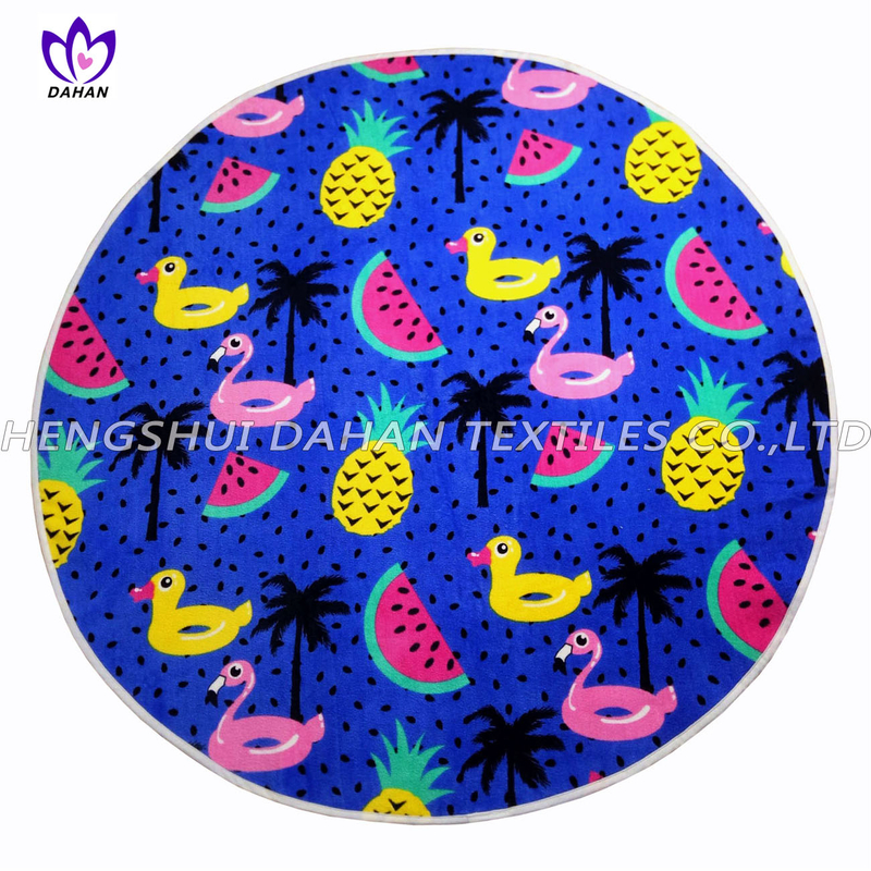 LL58 100% Cotton printing beach towel.