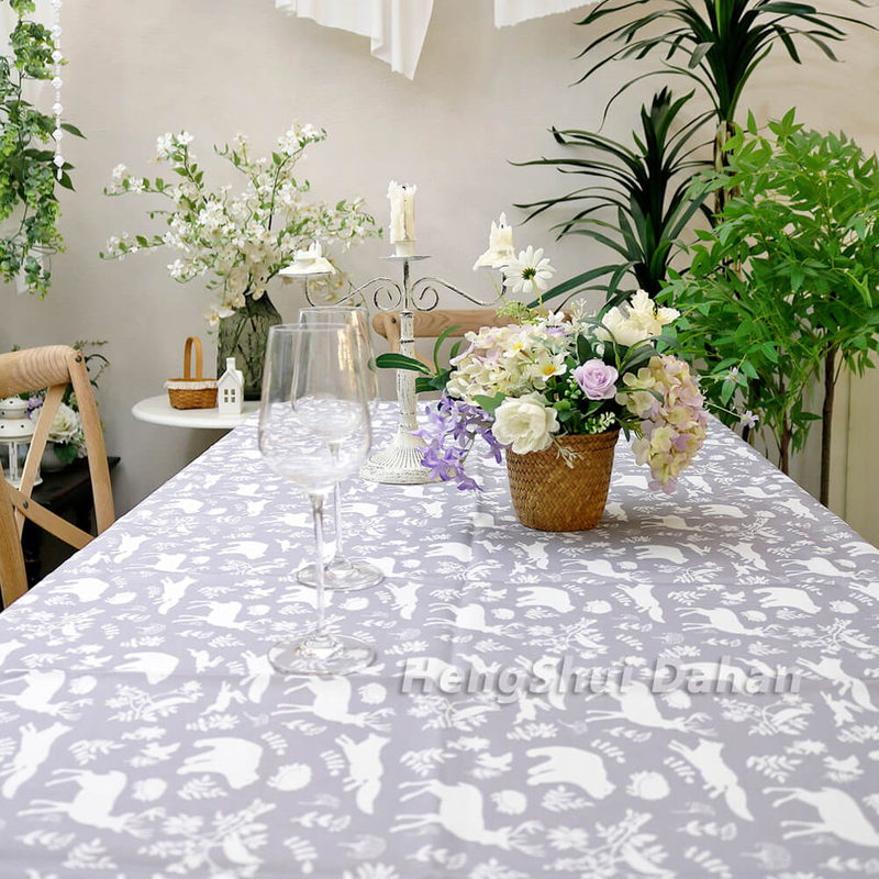 Printing table cloth +table runner + placemat. 