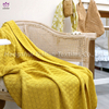 BK317 100% Acrylic knitted blanket.
