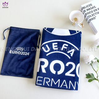 LL124 100% Cotton printed beach towel.