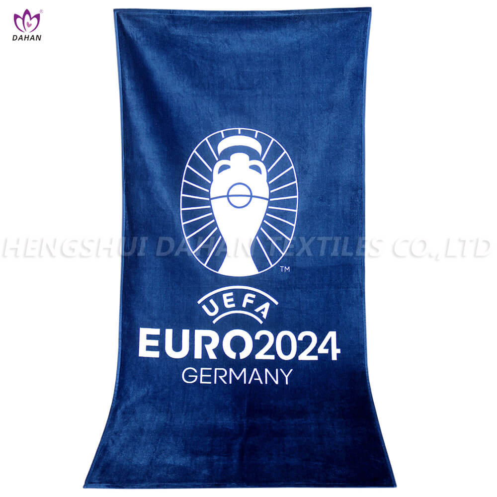 LL124 100% Cotton printed beach towel.