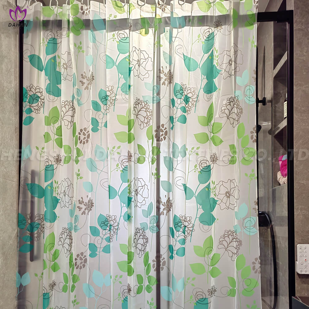 PEVA Printed shower curtain. SC03