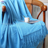 BK335 100%Acrylic tassel blankets .