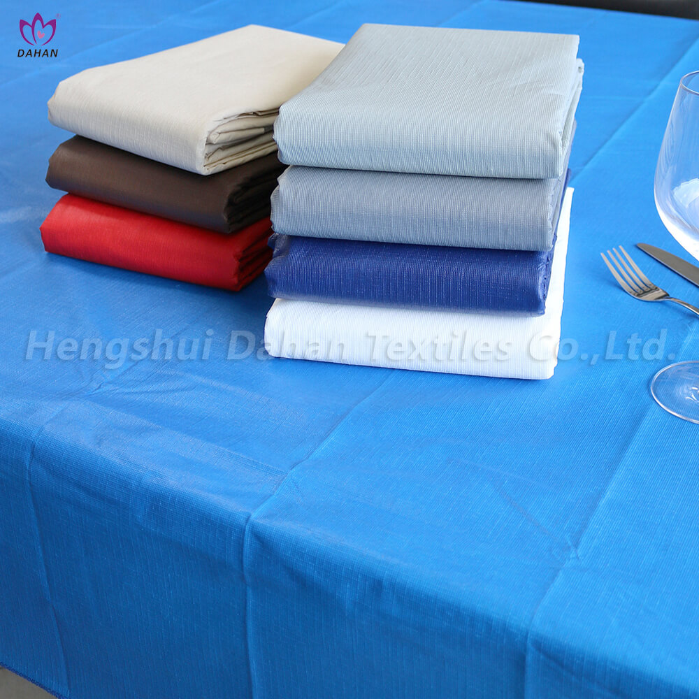 PEVA Solid color tablecloth. 