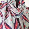 WX141 Printed microfiber beach towel，sunscreen scarf .
