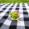 Yarn-dyed waterproof picnic mat Outdoor picnic blanket. 