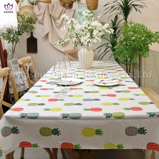 PEVA Printed tablecloth. TP199