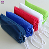 Microfiber solid color suede towels.