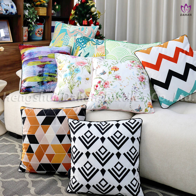 BC50 Printed pillow. 