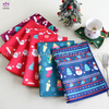 MC278 Christmas printed microfiber towels. 