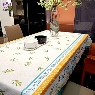 TP48 100% Polyester printing table cloth.