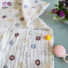 CT93 100%Cotton printing baby napkin blanket.