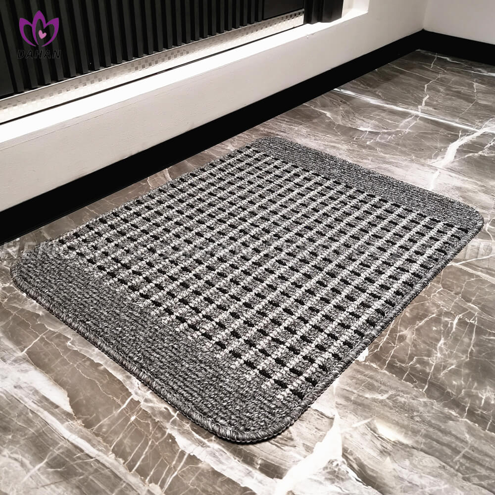 Yarn dye ground mat kitchen mat.
