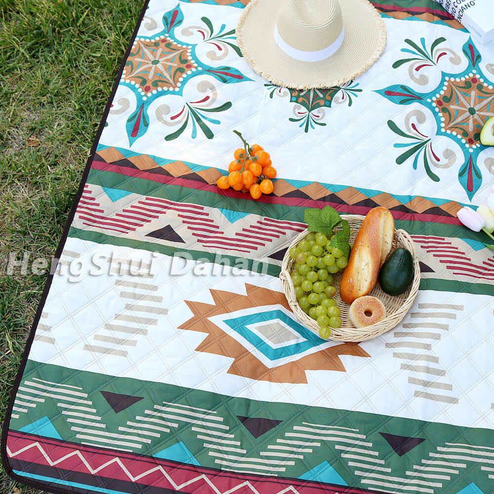  Waterproof printing picnic mat picnic blanket.BK210