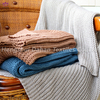 BK369 100% Polyester knitted blankets .
