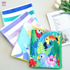 Microfiber suede towel beach towel.