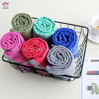 Microfiber suede towels.