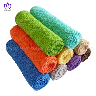 424BH 100%cotton solid color wash cloths, kitchen towel,3-pack.