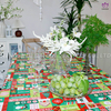 PEVA Christmas printed tablecloth. TP146