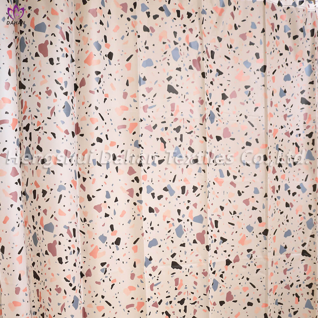 Waterproof printed shower curtain. SC203
