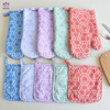 Silicone printed glove and potholder 2PK