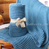 BK369 100% Polyester knitted blankets .