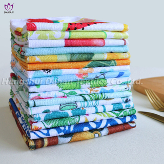 MC152 Microfiber printed kitchen towels. 