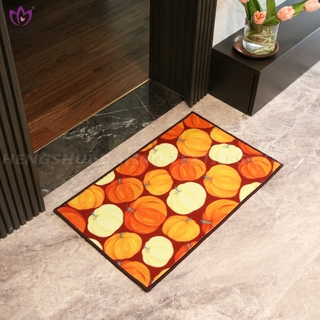 Waterproof printing ground mat kitchen mat.