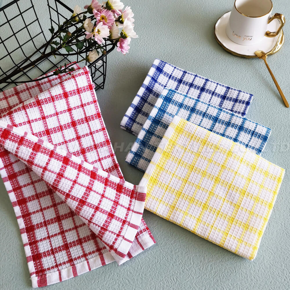 DY78 Yarn-dyed tea towel kitchen towel.