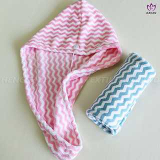 MC200 Coral fleece hair drying cap.