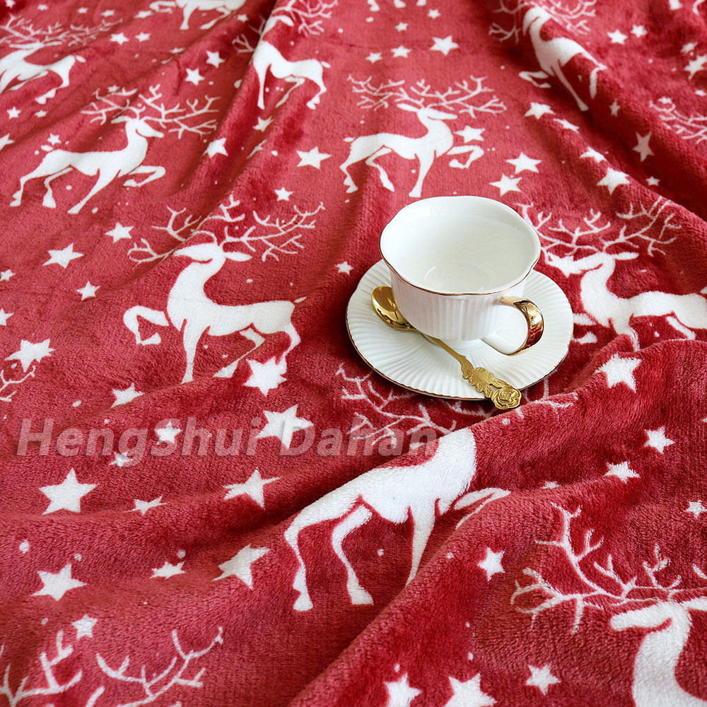 BK227 Coral fleece printing blankets. 