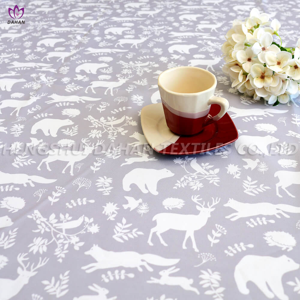 Printing table cloth +table runner + placemat. 