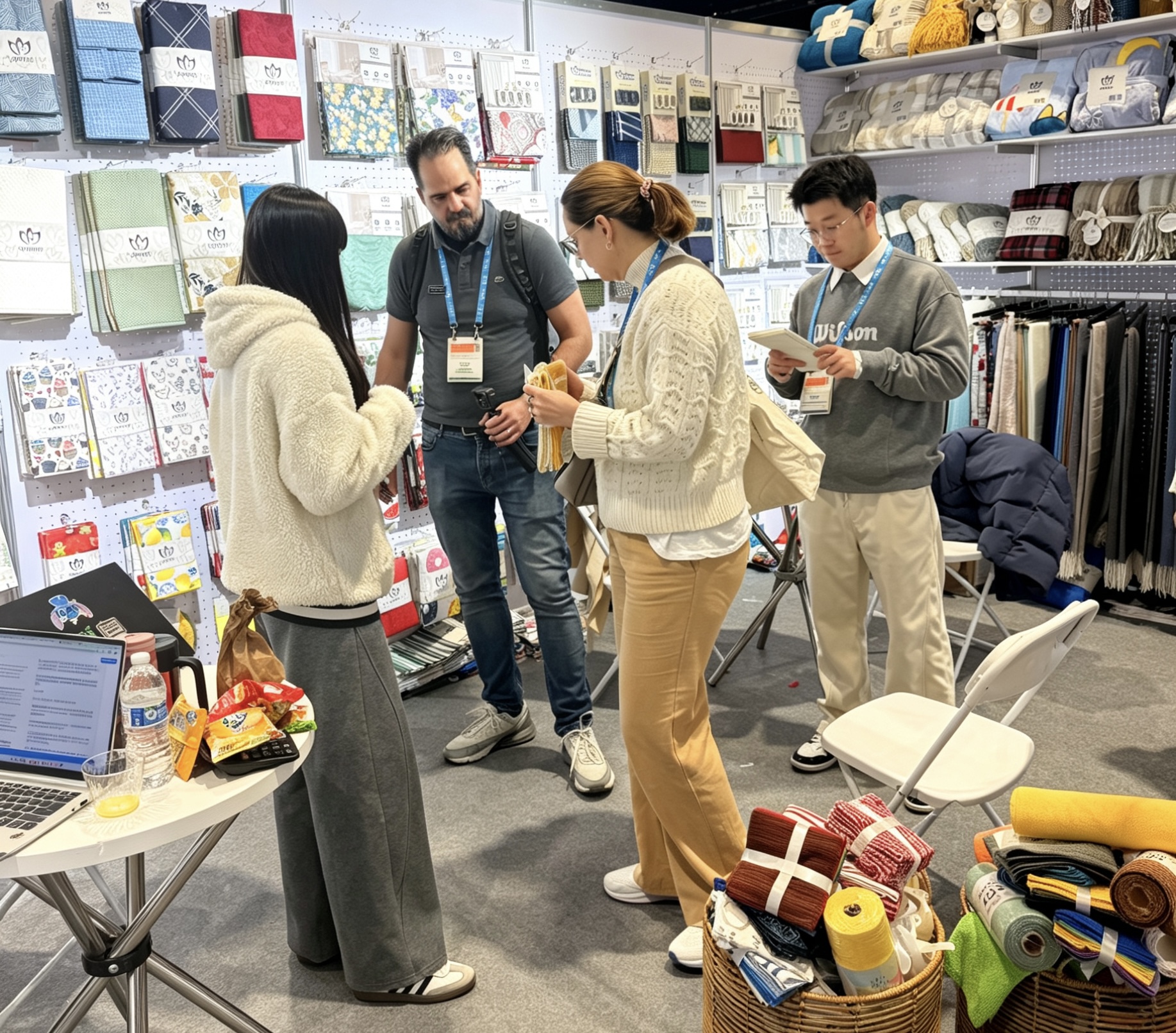 Showcasing on the Global Stage | Hengshui Dahan Textiles, Years of Cultivation in U.S. Home Textile Trade Show