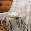 BK332 Mohair tassel blanket.