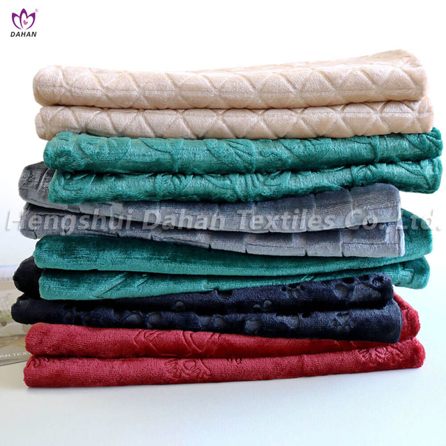 BK315 Embossed flannel blankets. 