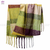 100% Polyester tassel scarf