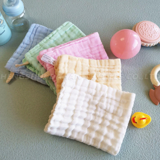 CT99 100% cotton solid color baby towel.