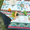  Waterproof printing picnic mat picnic blanket.BK210