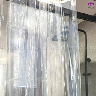 PEVA Transparent shower curtain. SC06
