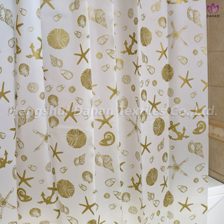 Waterproof printed shower curtain. SC30