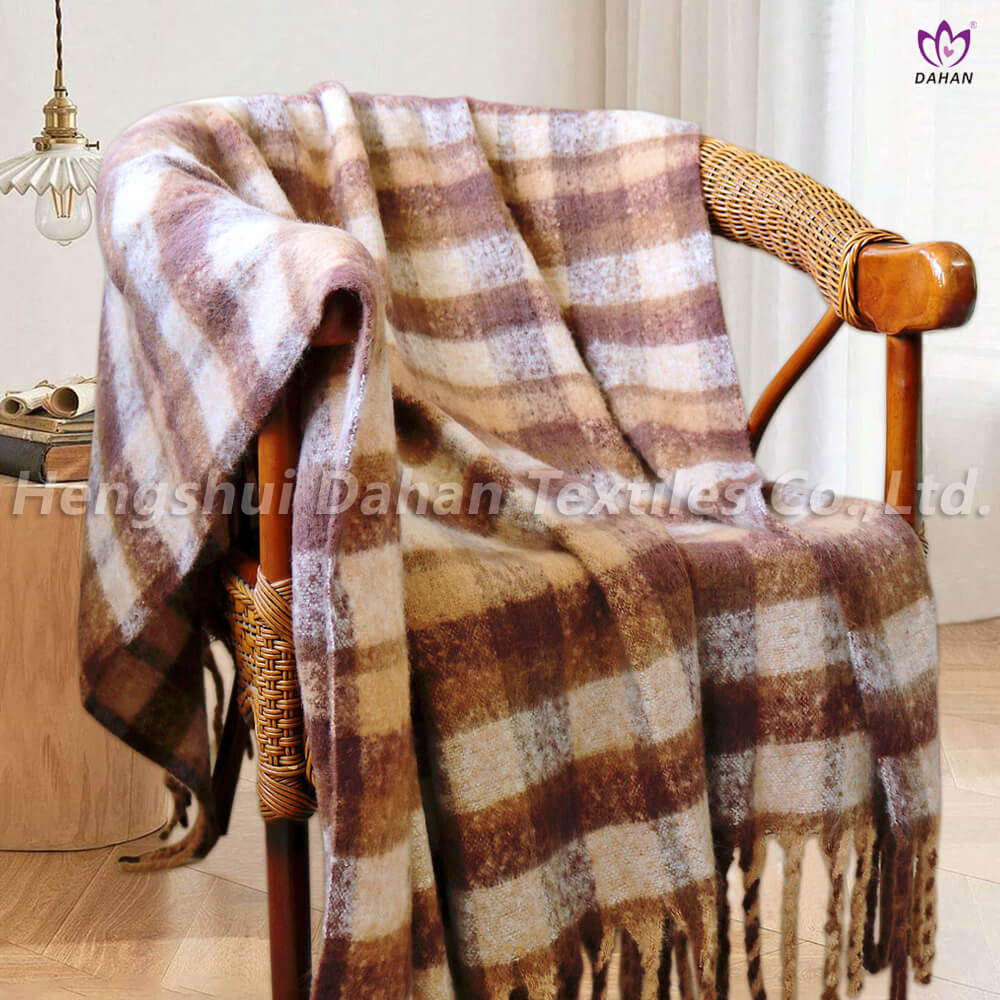  Mohair tassel blankets.