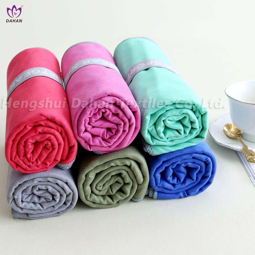 Microfiber suede towels.